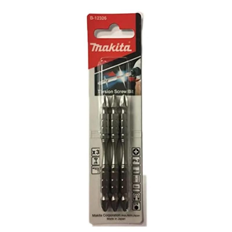 TRIPLE X 2個セット Kit com 3 Pontas de Torção Duplas Ph Makita - Jogo de Bits